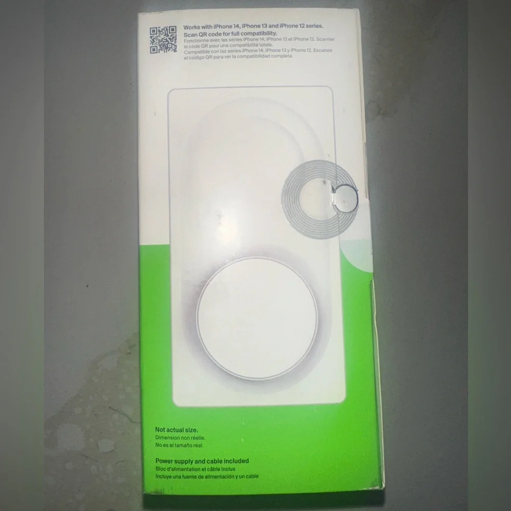 Belkin Wireless Charging Pad with MagSafe - White